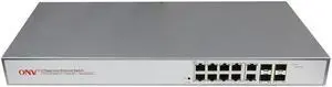 ONV-POE33148PFM 8*10/100/1000M PoE ports + 2*10/100/1000M RJ45 ports + 4*Gigabit SFP ports POE Switch