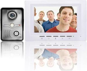 7 inch TFT LCD Monitor Color Video Door Phone Intercom Doorbell System IR Outdoor Camera Doorphone