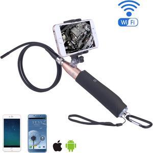 LED 2MP WiFi Controller Endoscope Camera Handle 8mm 65°View For Ios/Android