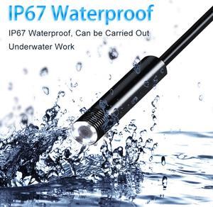 Inspection Borescope Tube 6 LED 3IN1 7mm Waterproof IP67  for Android Endoscope