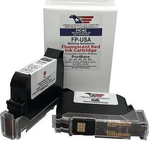 FP PIC40 Replacement Red Ink Cartridge for PostBase Series Meters