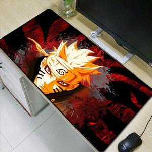 Anime Japan Naruto Print Locking Edge PC Computer Gaming Mouse Pad XXL Rubber Mat for LOL Dota 2 for Boyfriend Gifts