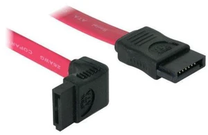 Delock SATA II specification data cable 50cm angled up / straight red 7pin 3Gbps Delock SATA II specification data cable 50cm angled up / straight red 7pin 3Gbps