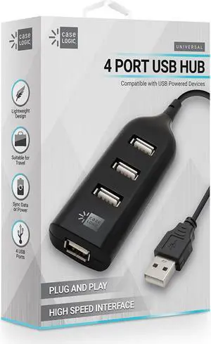Case Logic 4 Port USB Hub