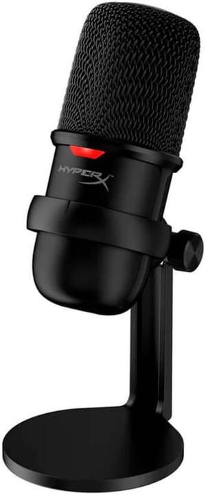 HyperX SoloCast Wired Cardioid USB Condenser Gaming Microphone - Black 