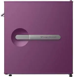 Frigidaire EFR197PLUM 1.6 Cu. Ft. Plum Retro Compact Refrigerator with Side Bottle Opener