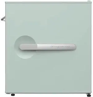 Frigidaire EFR197SAGE 1.6 Cu. Ft. Sage Retro Compact Refrigerator with Side Bottle Opener