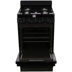 Premier SAK100BP 2.4 Cu. Ft. Black Freestanding Gas Range Premier SAK100BP 2.4 Cu. Ft. Black Freestanding Gas Range
