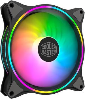 Cooler Master MasterFan MF140 HALO Addressable RGB 140mm Fan with Duo-Ring ARGB LED Lighting