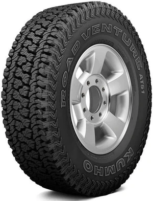 1 New Kumho AT51 Road Venture AT 33X12.50R15LT 108R C/6 All Terrain Tires 1 New Kumho AT51 Road Venture AT 33X12.50R15LT 108R C/6 All Terrain Tires