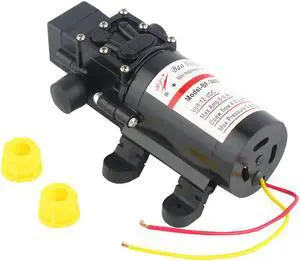 12V DC 60W Demand Fresh Water Diaphragm Self Priming Pump Low Pressure Educational Equipment