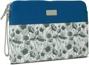 Greene + Gray Zippered Sleeve Case For Microsoft Surface Pro, Blue Floral