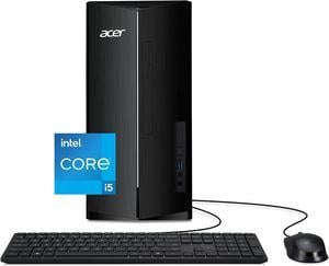 New Acer Aspire TC Desktop|12th Gen Intel Core i5-12400 6-Core Processor|12GB DDR4|512GB SSD|DVD-RW| Wi-Fi 6 AX201| Bluetooth 5.2|Intel UHD Graphics|2 x HDMI|Dual Monitor Capable| Windows 11 Pro
