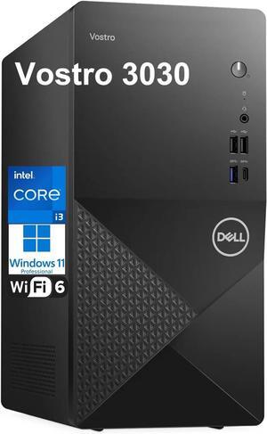 Dell Vostro 3030 Desktop,Intel Core i3-14100 Processor,8GB DDR5,512GB SSD,Intel UHD Graphics,Wifi-AX,Dual Monitor Capable,Windows 11 Pro