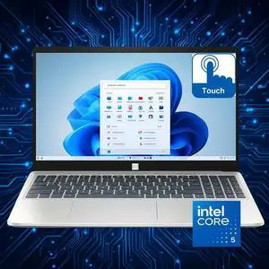 HP 15.6" FHD Touch Laptop |Intel Core 5 120U,32GB DDR4, 512GB SSD, Win 11 Pro | Fast, Sleek & Ready to Work