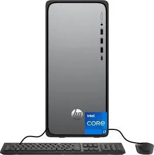 HP OmniDesk Desktop| Intel Core i7-14700 Processor| 32GB DDR5| 1TB SSD|Wifi-6| Dual Monitor Support| Windows 11 Home