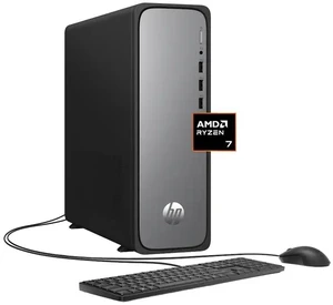 HP OmniDesk Slim Desktop Computer|AMD Ryzen 7 7445HS| 16GB DDR5 RAM| 256GB SSD|AMD Radeon Graphics| Wi-Fi 6| Windows 11 Pro| Silver HP OmniDesk Slim Desktop Computer|AMD Ryzen 7 7445HS| 16GB DDR5 RAM| 256GB SSD|AMD Radeon Graphics| Wi-Fi 6| Windows 11 Pro| Silver