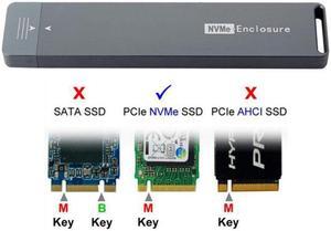 CYSM USB 3.0 to NVME M-key M.2 NGFF SSD External PCBA Conveter Adapter RTL9210 Chipset with Case