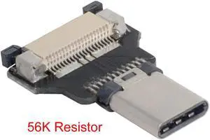 Cablecc USB-C CYFPV Type-C USB2.0 Male Connector Straight for FPV HDTV Multicopter Aerial Photography