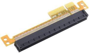 CYSM PCI-E Express 4x to 16x Extender Converter Riser Card Adapter Male to Female