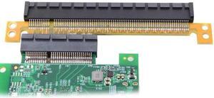 Xiwai Cable PCI-E Express 4x to 16x Extender Converter Riser Card Adapter Male to Female