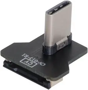 Cablecc USB-C CYFPV Type-C USB2.0 Male Connector Down Angled for FPV HDTV Multicopter Aerial Photography