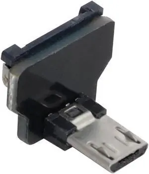 Cablecc Micro USB2.0 CYFPV Male Connector Up Angled for FPV HDTV Multicopter Aerial Photography