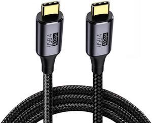 Chenyang 0.3M USB4 Cable 40Gbps with 100W Charging and 8K@60Hz 5K@60Hz USB4.0 Compatible with Thunderbolt3/4