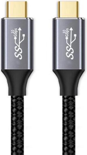 Xiwai Type-C USB-C Male to Male USB3.1 10Gbps 100W Data Cable with E-marker for Laptop and Phone