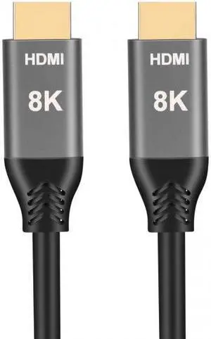 Xiwai HDMI 2.1 Cable Ultra-HD UHD 8K 60hz 4K 120hz Cable 48Gbs with Audio and Ethernet HDMI Cord