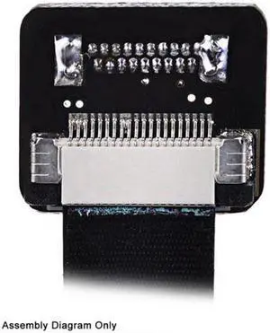 CY CYFPV FPV HDMI Male to Left Angled 90D HDMI Male HDTV FPC Flat Cable for FPV HDTV Multicopter Aerial Photography