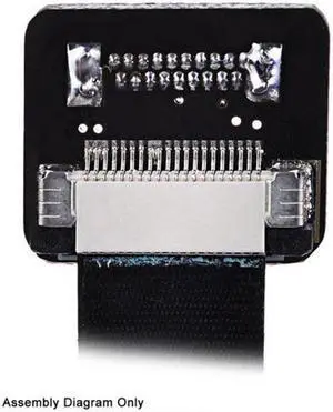 CY CYFPV Left Angled 90 Degree HDMI Male to Female FPC Flat Cable for HDTV Multicopter Aerial Photography