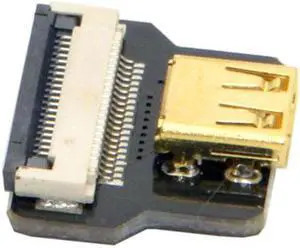 CY CYFPV Micro HDMI Type D Female Connector Socket for FPV HDTV Multicopter Aerial Photography Adapter