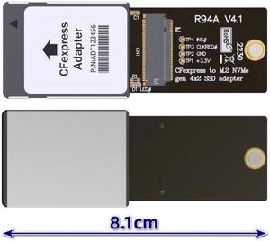 Xiwai CF-Express Type-B to NVMe 2230 M.2 M-Key CH SN530 SSD Adapter CFE for XBOX Series XS PCIe4.0 Expansion Memory Card