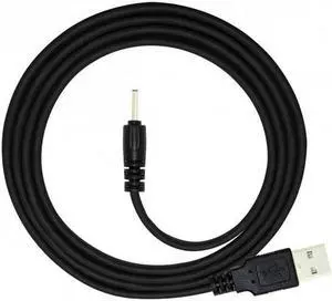 CY 2pcs/lot USB 2.0 Male Type-A to 5V DC 2.0x0.7mm DC Power Round Plug Cable 150cm 24AWG