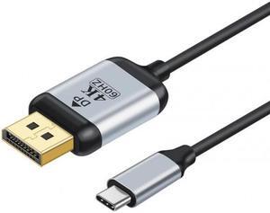 Xiwai USB 3.1 Type C USB-C Source to DisplayPort DP Displays Male 4K Monitor Cable for Laptop 1.8m
