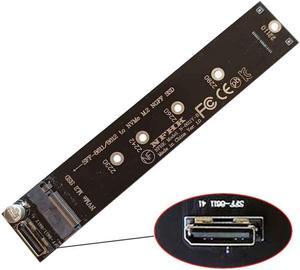 Chenyang SF-046 Oculink SFF-8612 SFF-8611 to M.2 Kit NGFF M-Key to NVME PCIe SSD 2280 22110mm Adapter for Mainboard