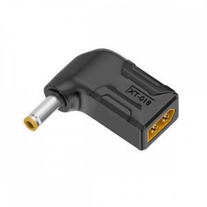 Chenyang XT60 Male SC100 Protocol to DC 5.5x2.5mm Male Fast Charging Angled Horizontal Adapter for RC Lipo Battery Quadcopter Multicopter Aeromodelling