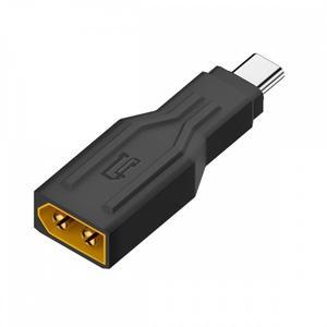 Chenyang XT60 Male Input SC100 Protocol to Type-C Male Output Fast Charging Adapter for RC Lipo Battery Quadcopter Laptop Phone
