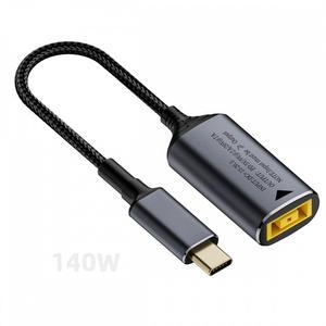 Chenyang Rectangle Jack Thinkpad X1 Input to USB-C Type-C Power 140W Charge Cable for Laptop Phone PD9V 5V 20V 7A