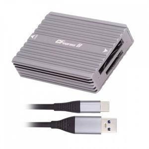 Chenyang USB3.1 Type-C USB3.0 Type-A to CF Express Extension Card Reader CFE Type-A & Type-B CFA R5 Z6 Z7 CFB Memory Card