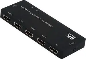 Chenyang HDMI Splitter 8K 60hz Ultra-HD Converter Compatible 2.1 Switch 1-IN-4-OUT 48Gbps UHD Hub Support HDCP SST Extended 4K@120hz 3.5mm Audio