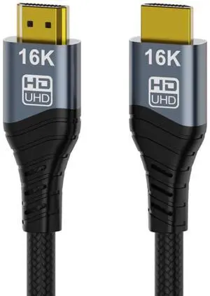Chenyang 16K 8K UHD HDMI Type-A Male to HDMI 2.2 Male HDTV Cable for HDTV Desktop Laptop Monitor (200cm)