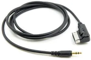 Chenyang AMI MDI to 3.5mm Audio AUX Male Music Cable Compatible with Benz 2008-2016 Music Interface 1.3m