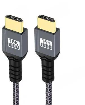 Chenyang 16K 8K UHD HDMI 2.2 Version Type-A Male to HDMI Male HDTV Cable for HDTV Desktop Laptop Monitor (50cm)