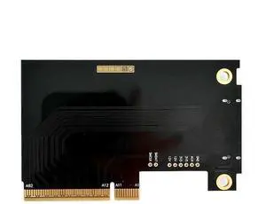 Chenyang External MCIO 8i Mini Cool Edge IO SFF-TA-1016 to PCIE5.0 PCI-Express 8x VROC Adapter for Mainboard SSD Graphics Card
