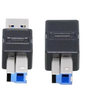 Chenyang 2pcs/lot USB 3.0 Type-B Male to USB3.0 Type-A Male Female Adapter Extension 5Gbps for Disk SSD Camera Data