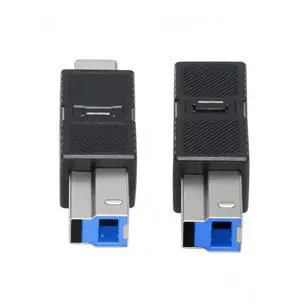 Chenyang 2pcs/lot USB 3.0 Type-B Male to USB3.0 Type-C Male Female Adapter Extension 5Gbps for Disk SSD Camera Data