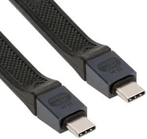 Chenyang USB5.0 80Gbps Flat Slim FPC Cable 13cm with 240W and 16K@30hz 8K@60Hz 5K@60Hz Compatible with USB4.0 Thunderbolt3/4/5