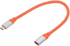 Chenyang USB3.2 Male to Female Extension Cable 20Gbps Ultra Soft High Flex with 100W and 8K 5K USB4.0 Type-C Compatible with Thunderbolt3/4